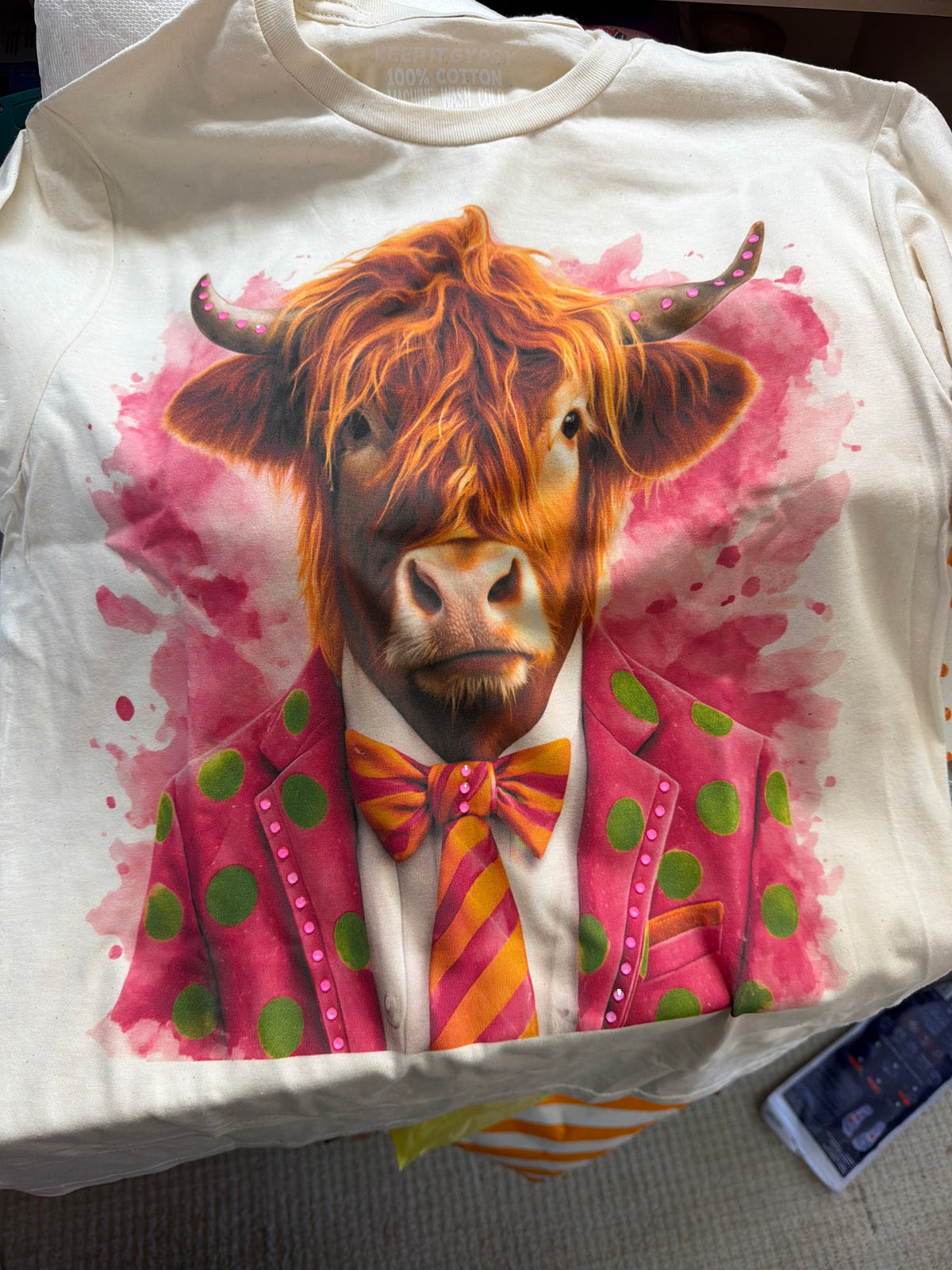Keep it Gypsy Highland Bling Cow