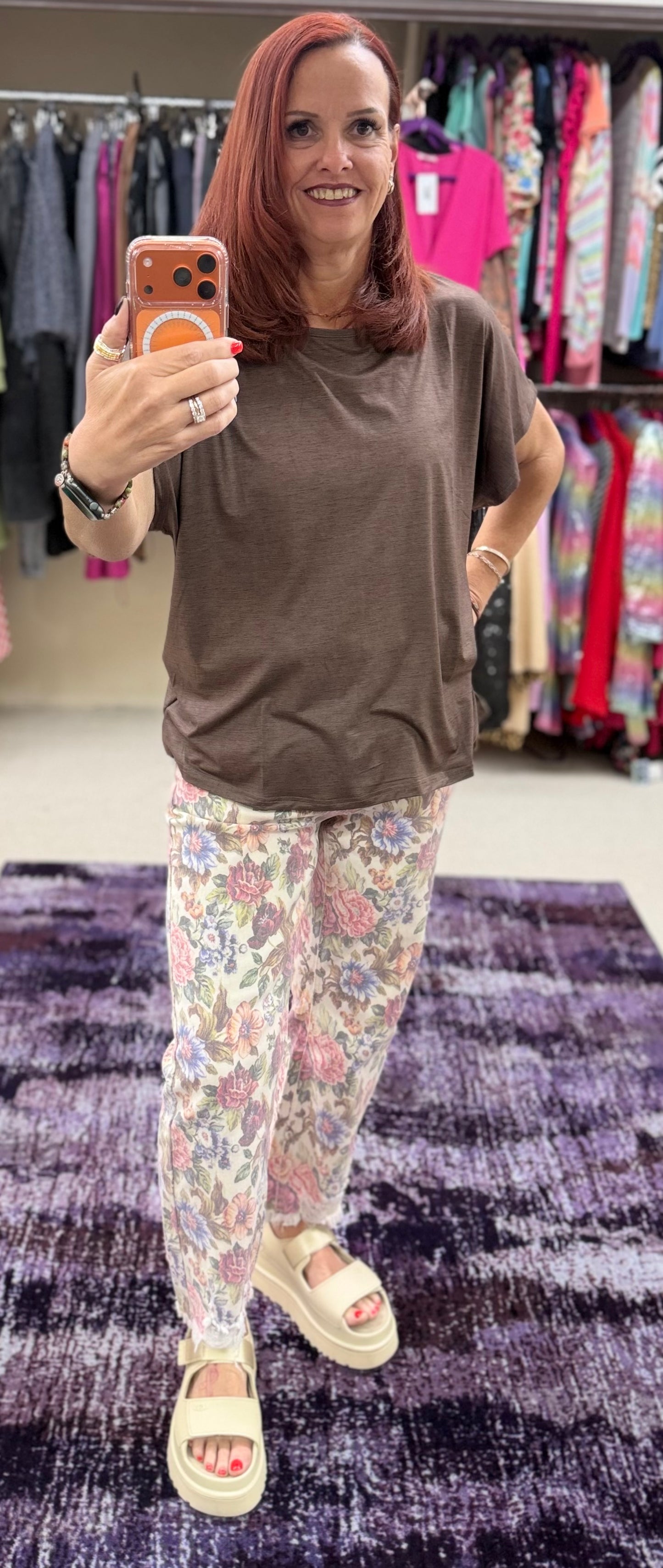 Sterling Kreek Vintage Floral Jeans