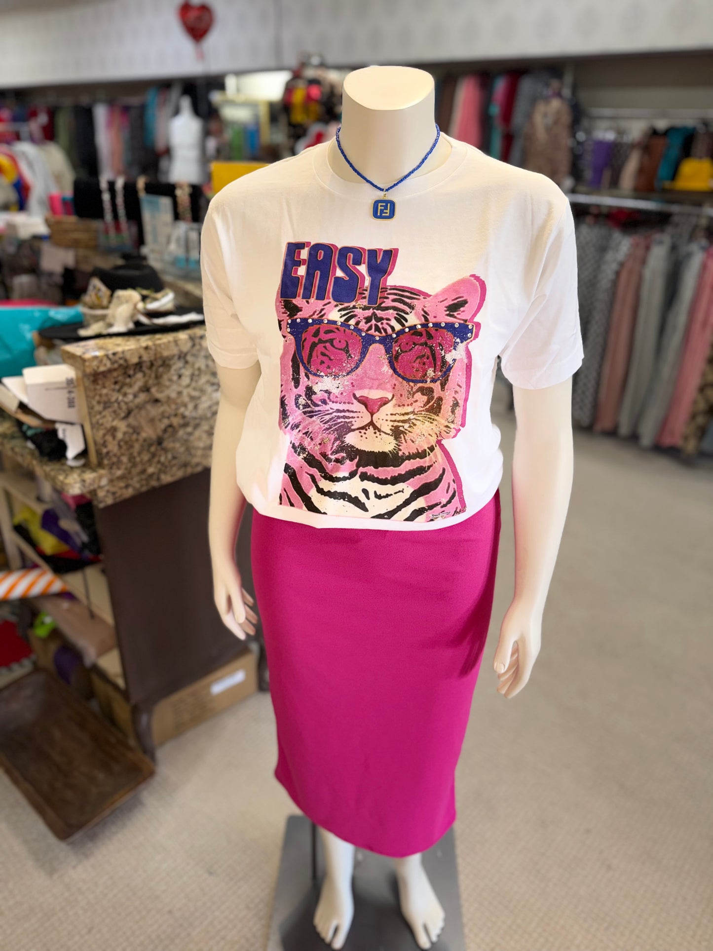 Raisin Arrows Easy Tiger Bling Short Sleeve T