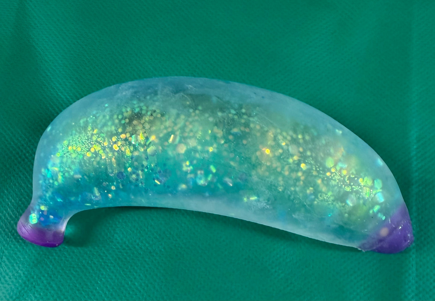 Glitter Banana Squishy