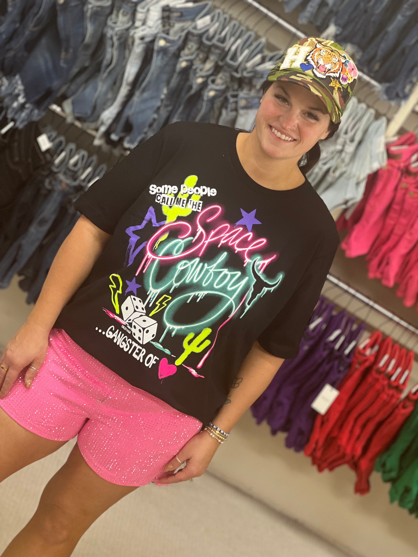 Sterling Kreek Pink Jitterbug Shorts