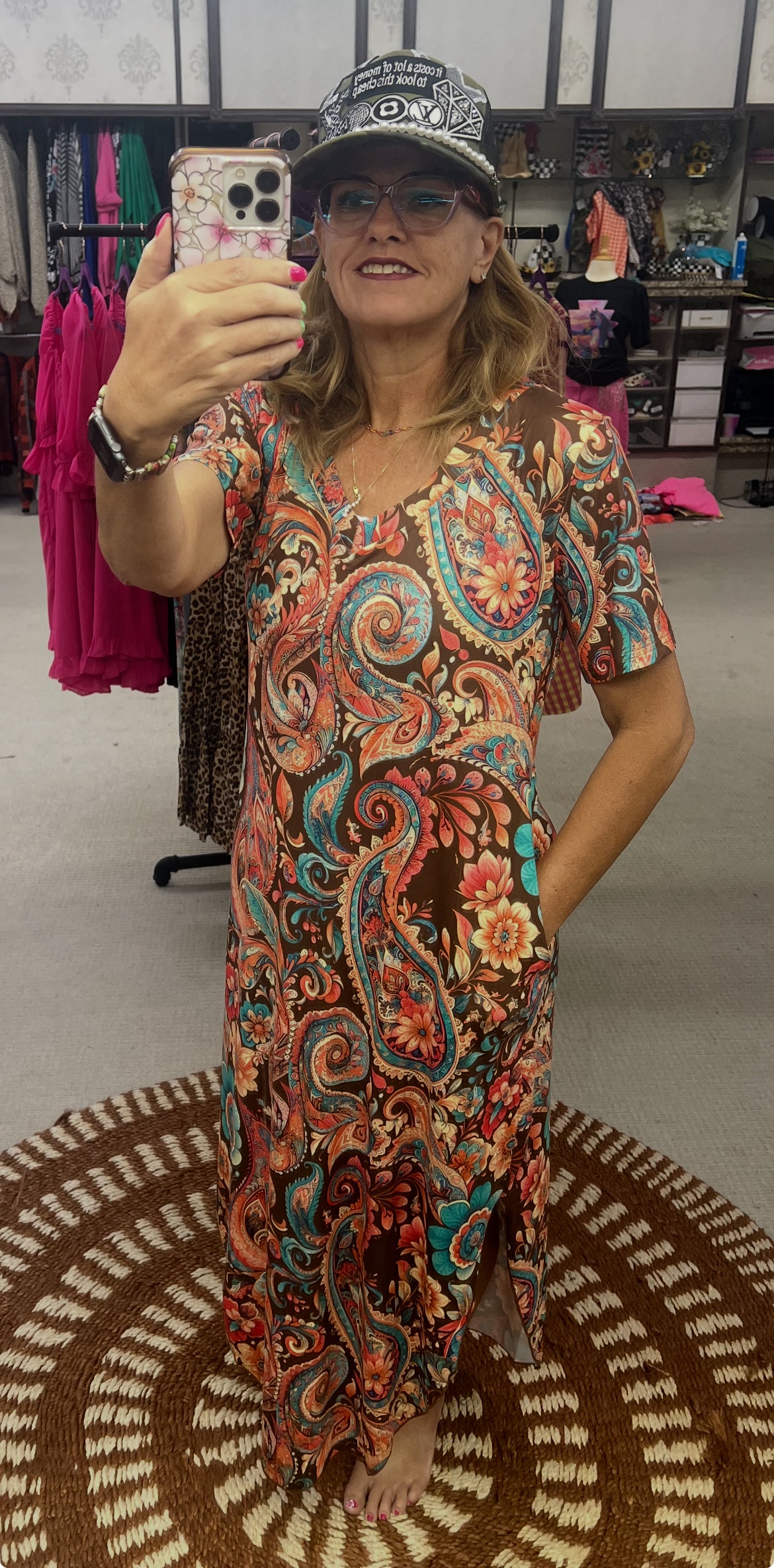 Sterling Kreek Paisley of My Heart Maxi Dress