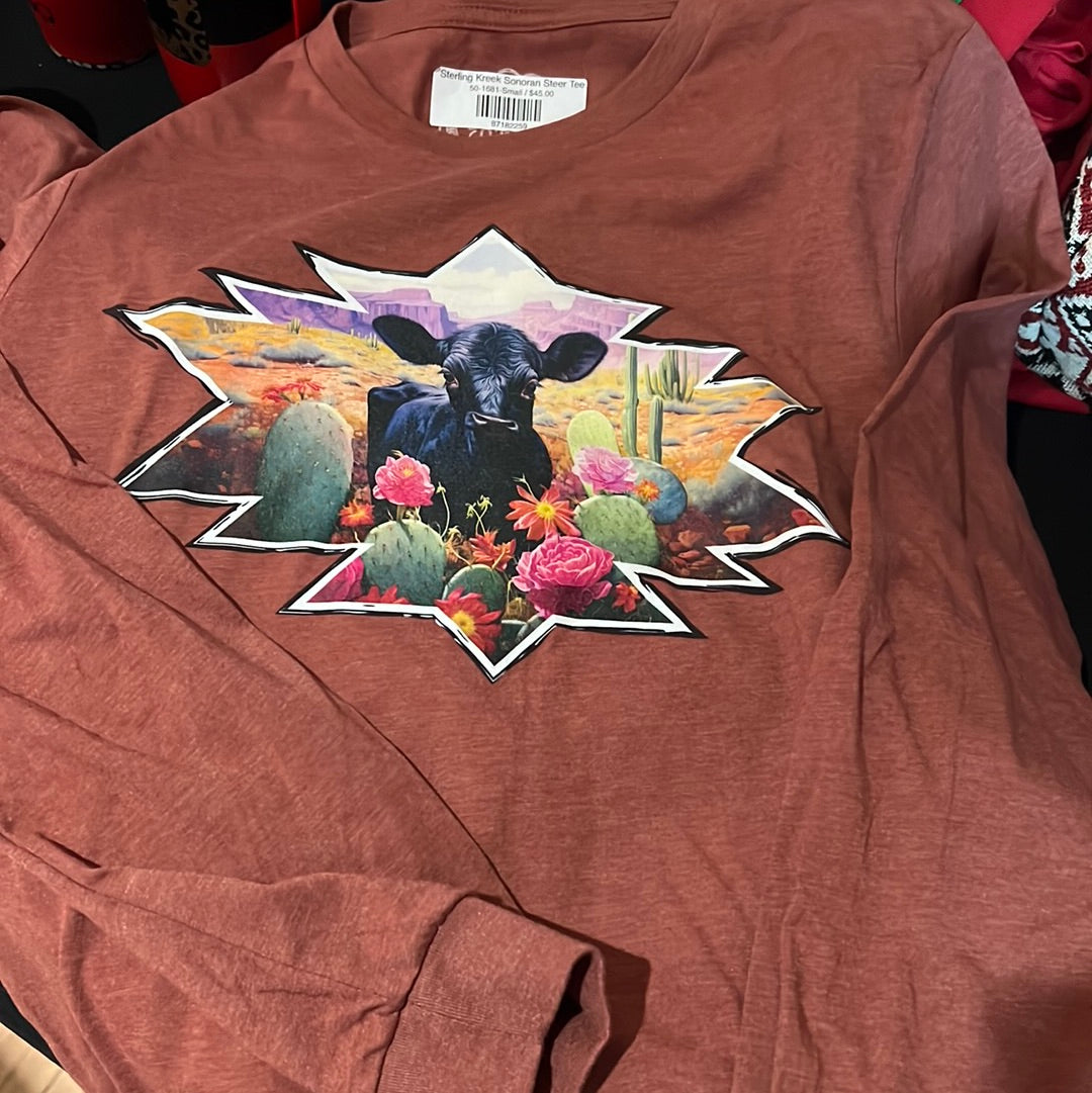 Sterling Kreek Sonoran Steer Tee