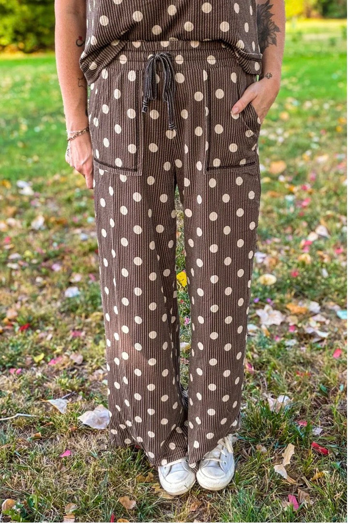 Mocha Dot Set