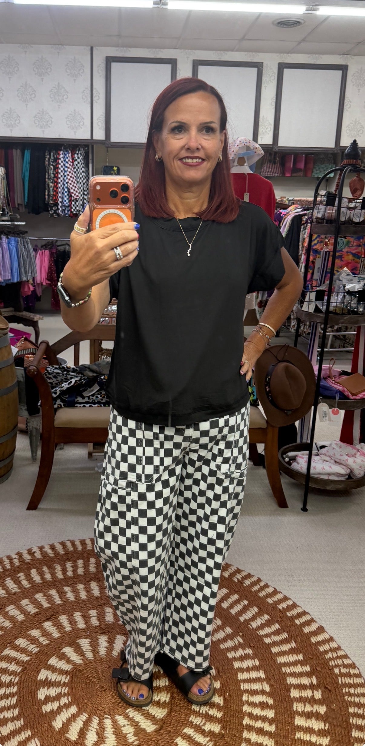 Sterling Staple Top-Black
