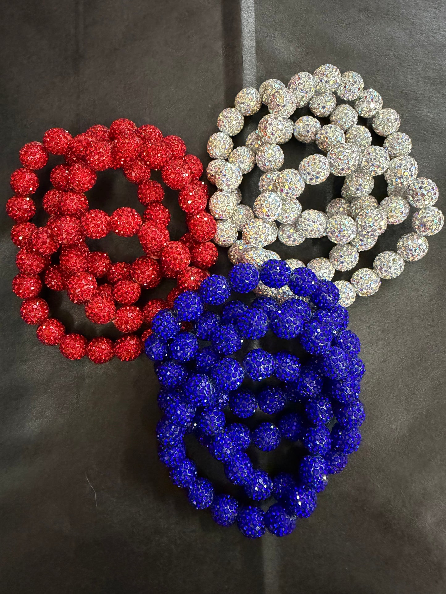 Bling Round Stretch Bracelet