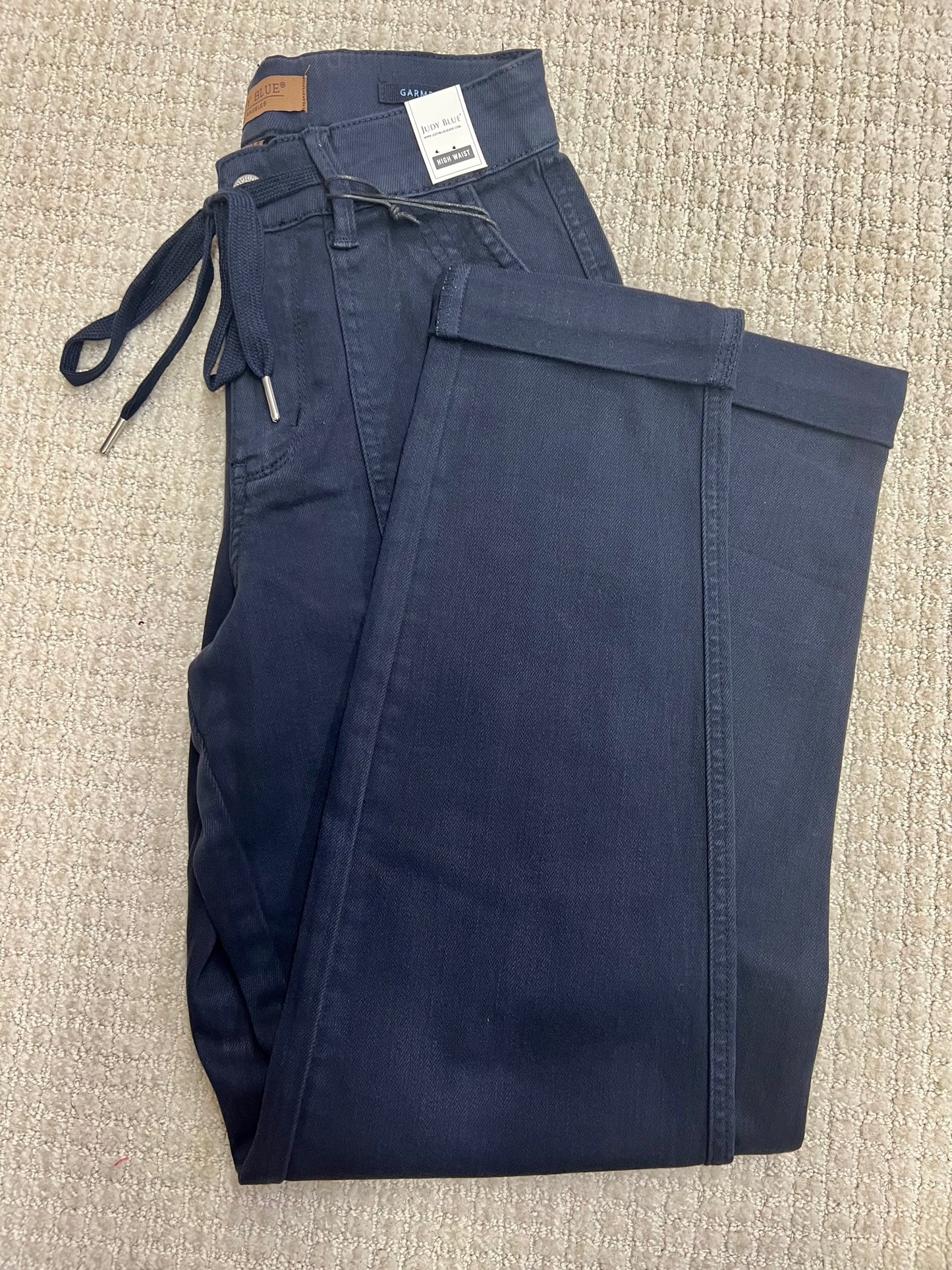 Regular & Curvy Judy Blue Navy Blue Joggers