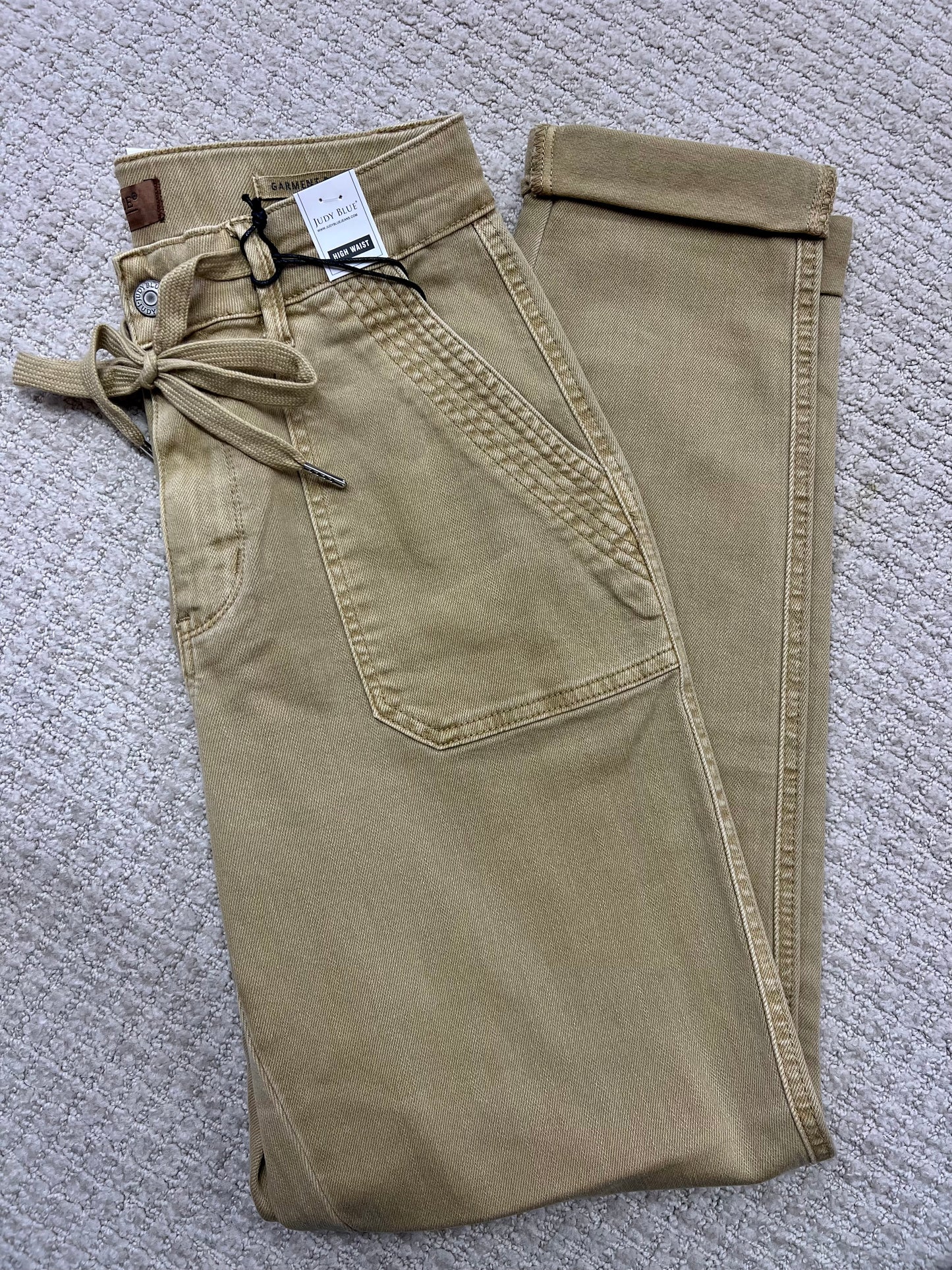 Regular & Curvy Judy Blue Khaki Joggers