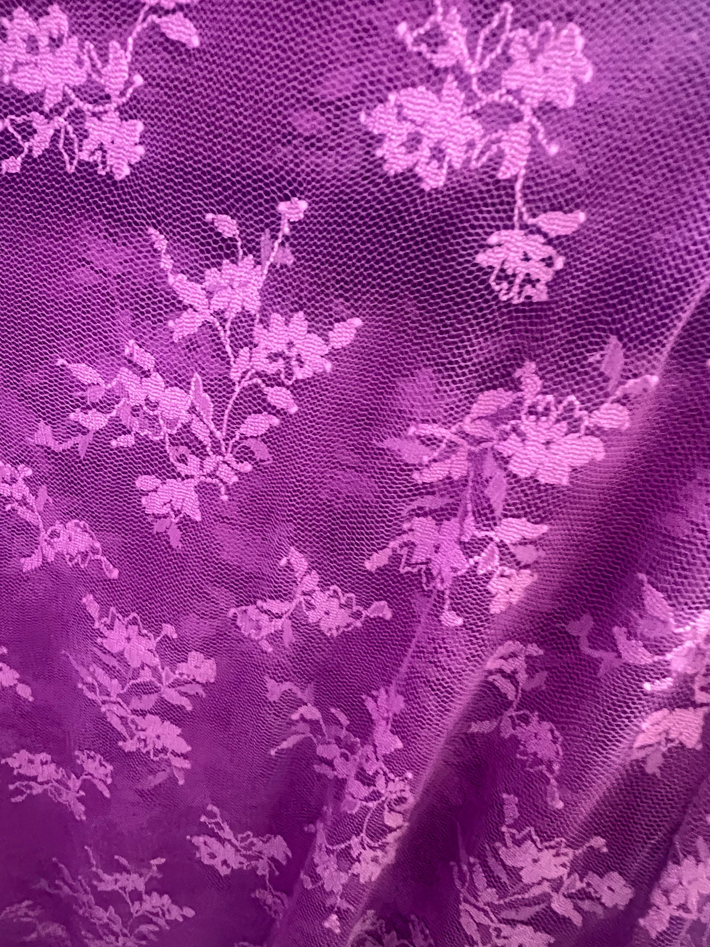 Sterling Kreek Purple Skies Lace Top