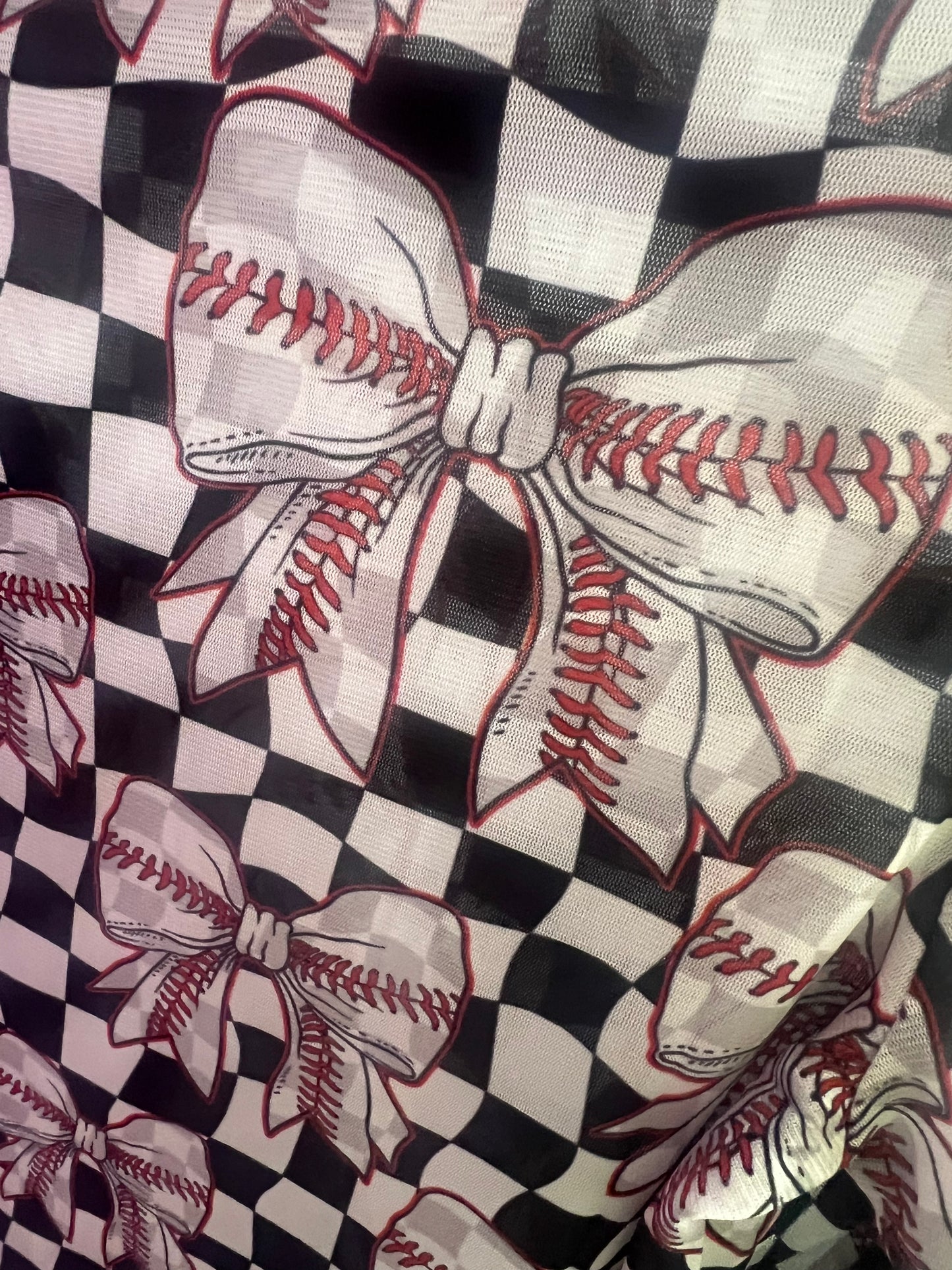 Sterling Kreek Dirt and Diamonds Mesh Top