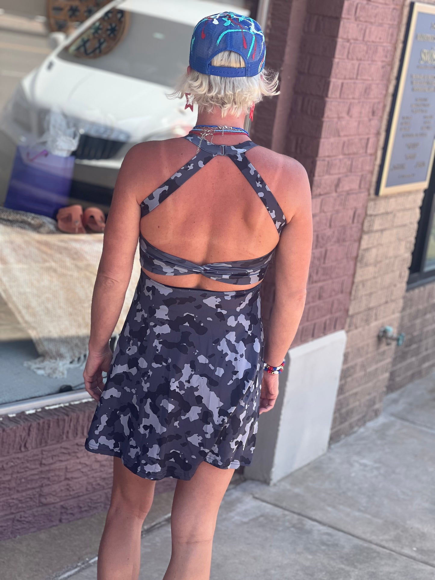 Sterling Kreek In Plain Sight Tennis Dress