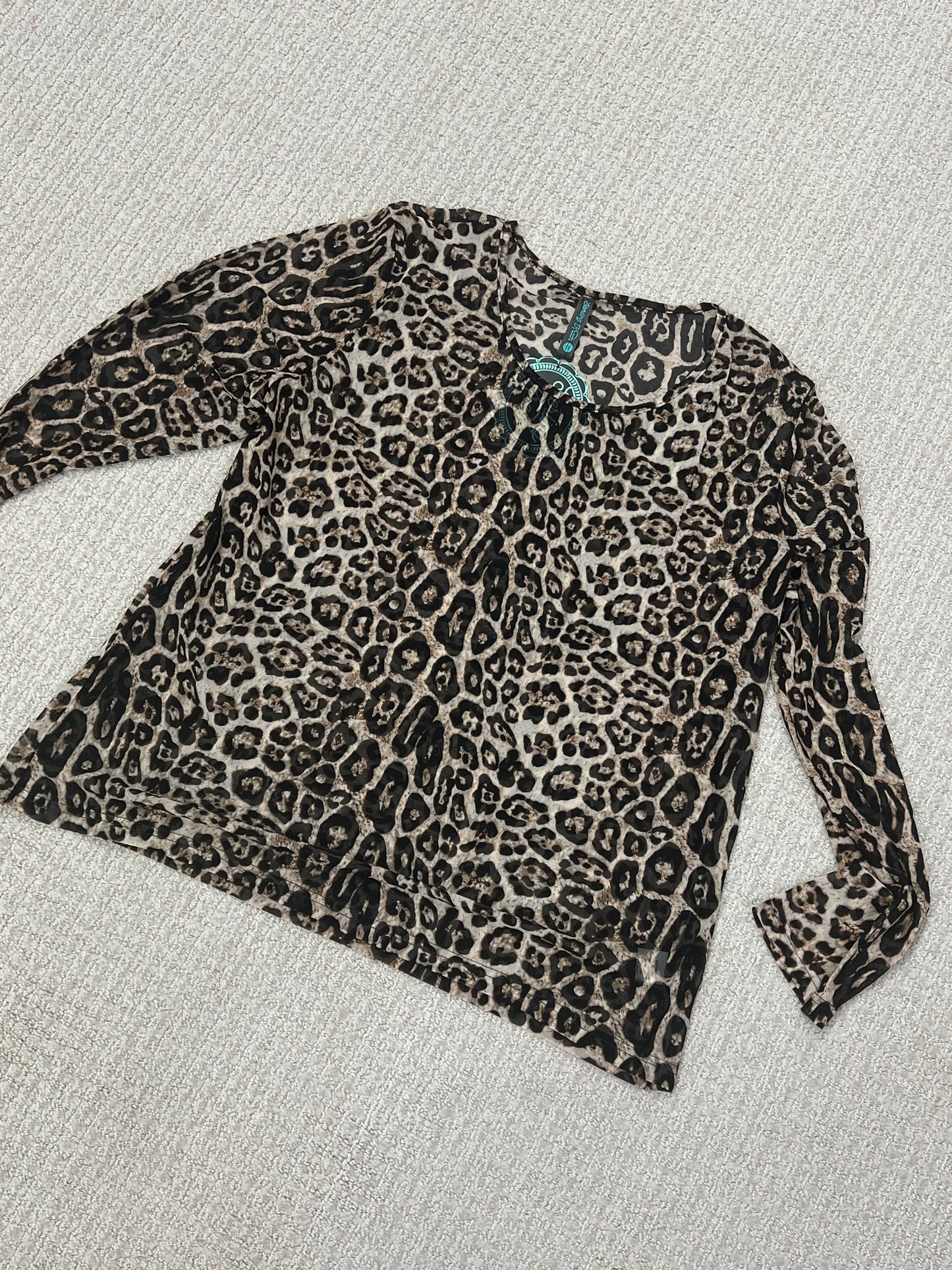 Sterling Kreek Kitty Queen Sheer Top