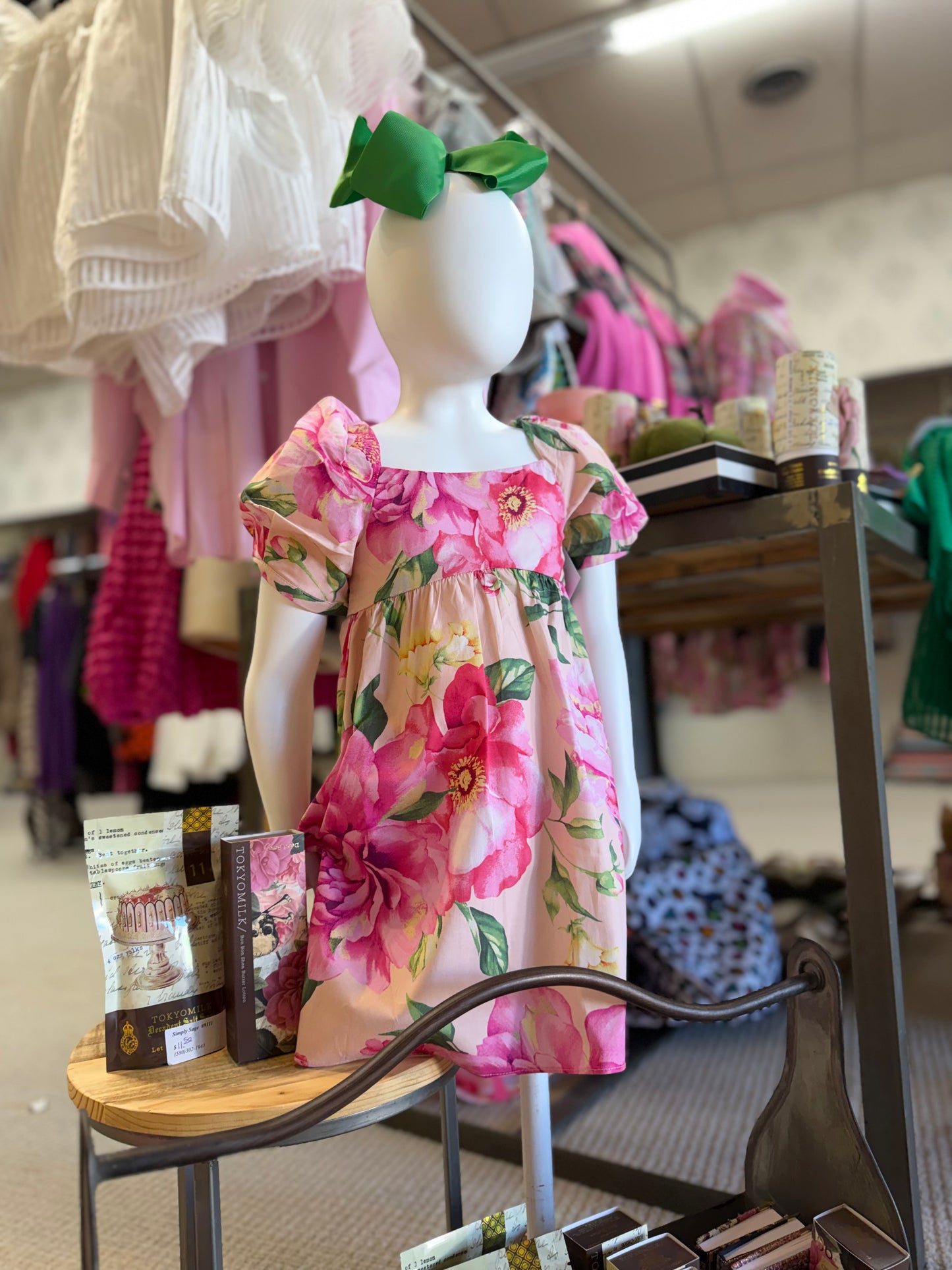 Girls Rose Dress