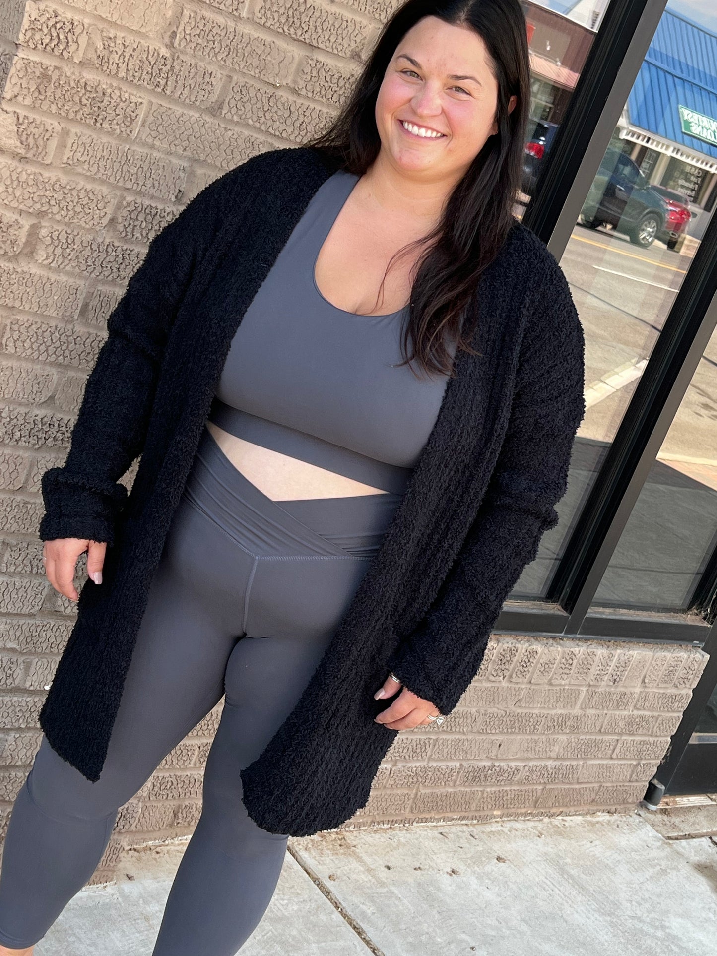 Curvy RaeMode Butter Soft Yoga High V Waist Full Length Pants