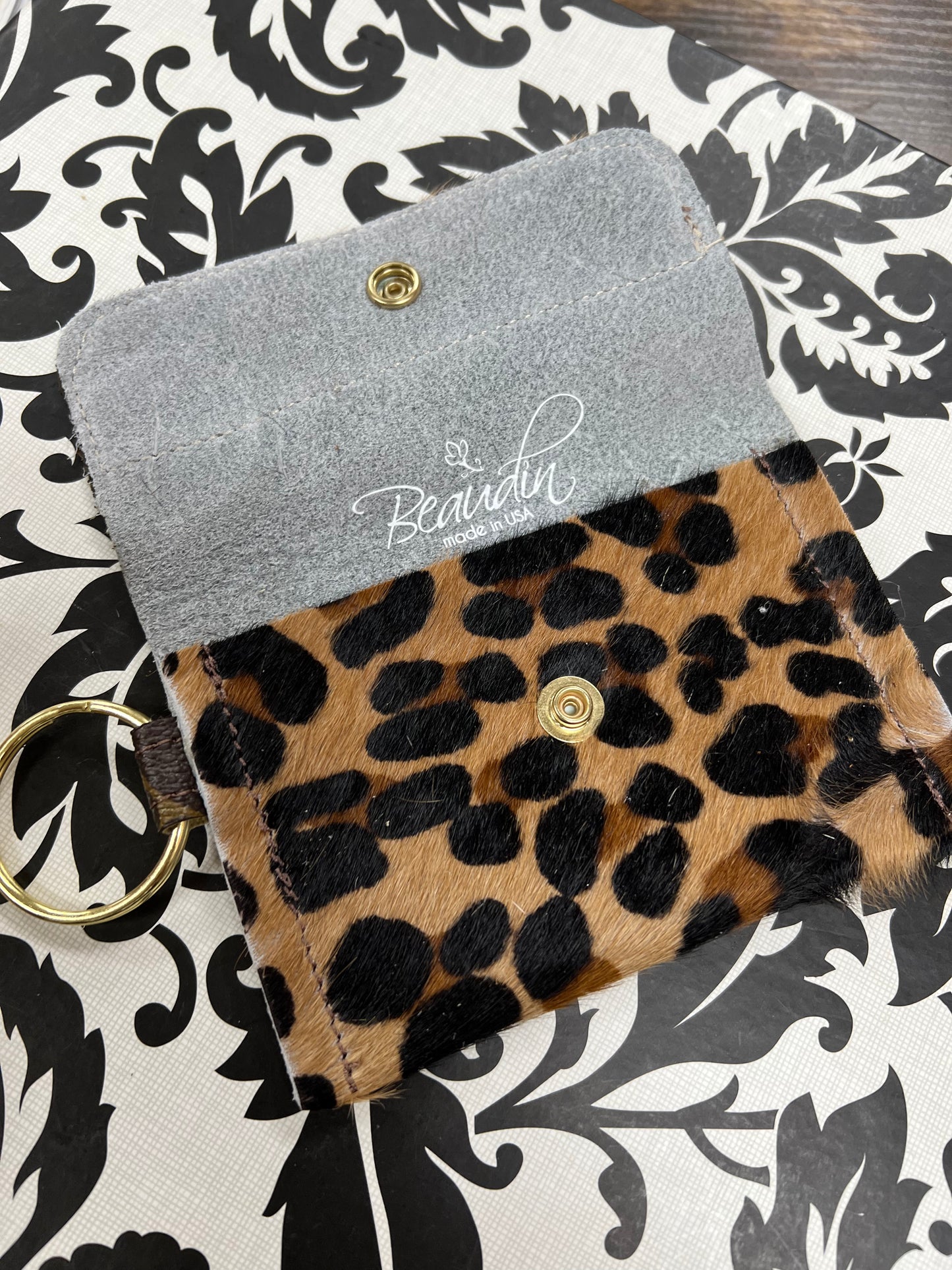 Beaudin Repurposed LV Keychain Wallet