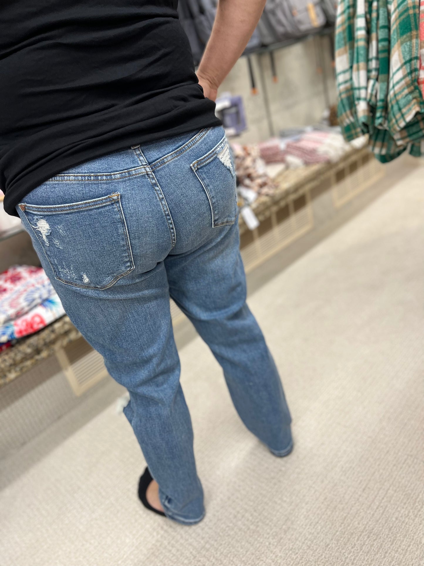 Regular Judy Blue HW Destroy Boyfriend Fit Jeans