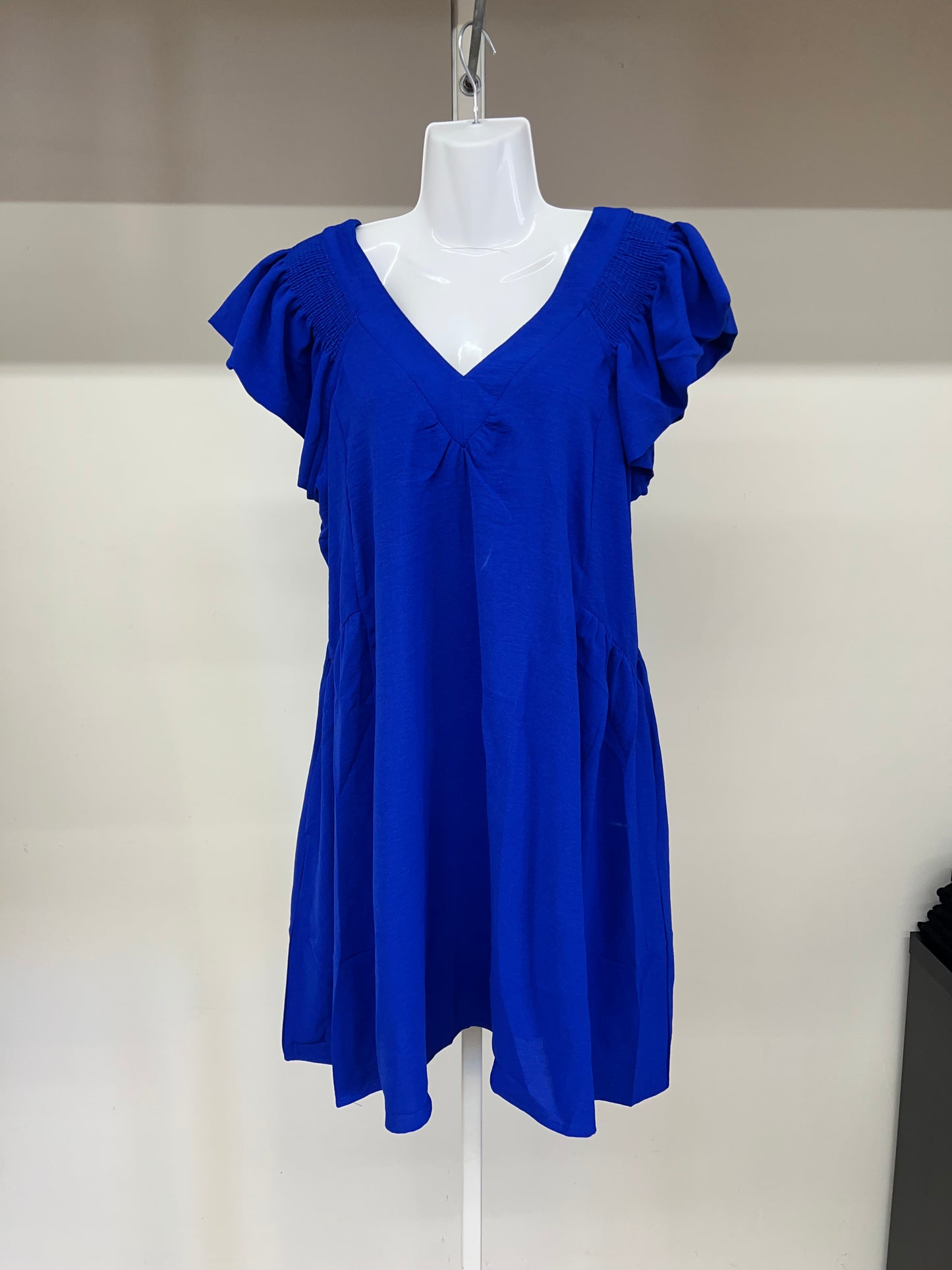 Regular Jodifl Royal Sleeveless V-Neck Back Tie Dress