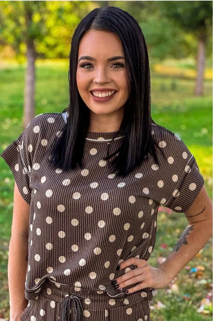 Mocha Dot Set