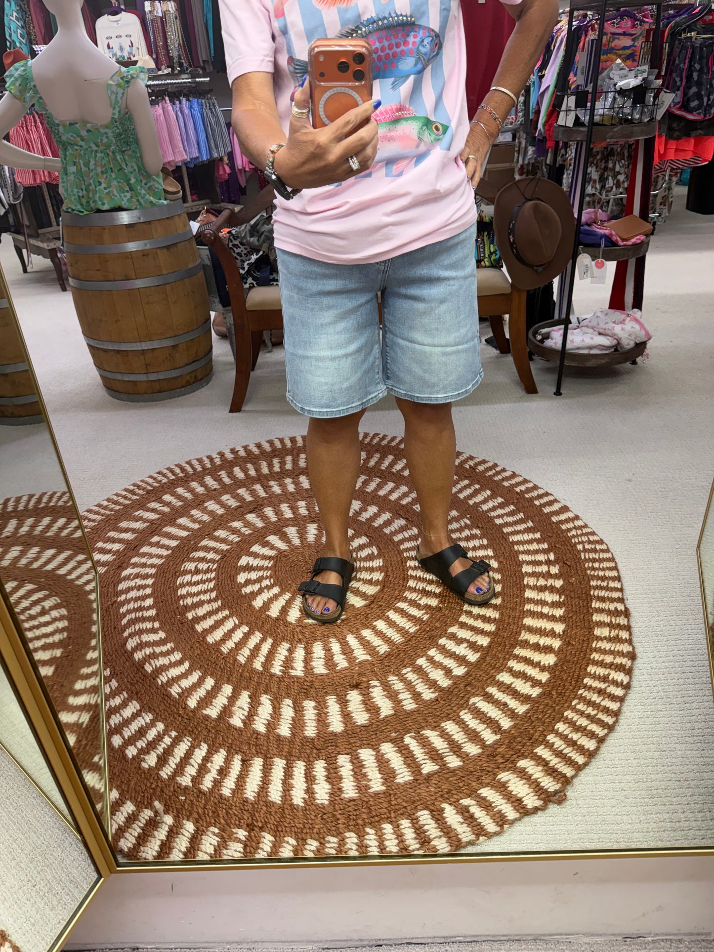 Kreek Denim Bermuda Shorts