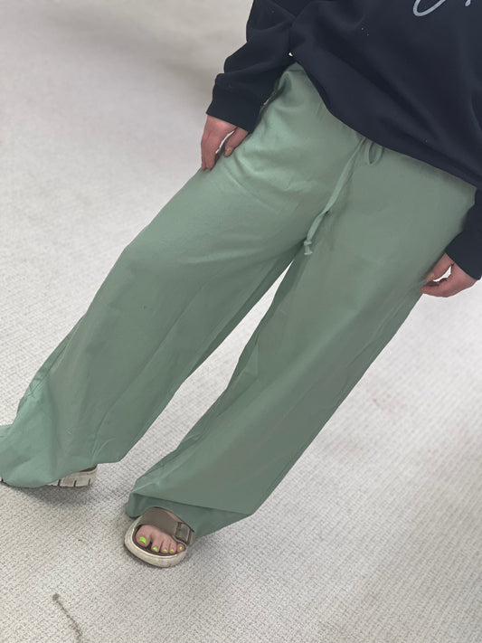 Ces Femme Sage Linen Wide Leg Pants