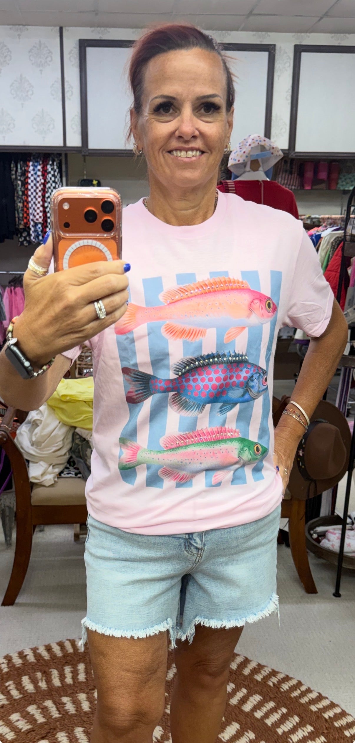 Keep it Gypsy Bling Fish T-Shirt