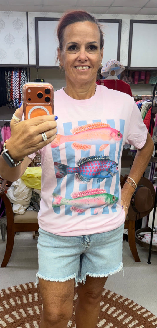 Keep it Gypsy Bling Fish T-Shirt