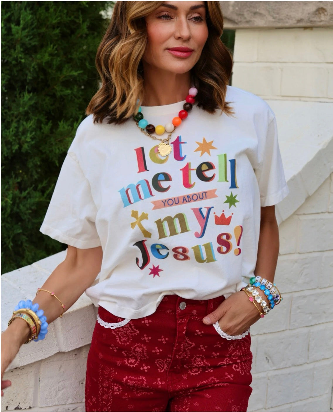 My JESUS Crop Tee