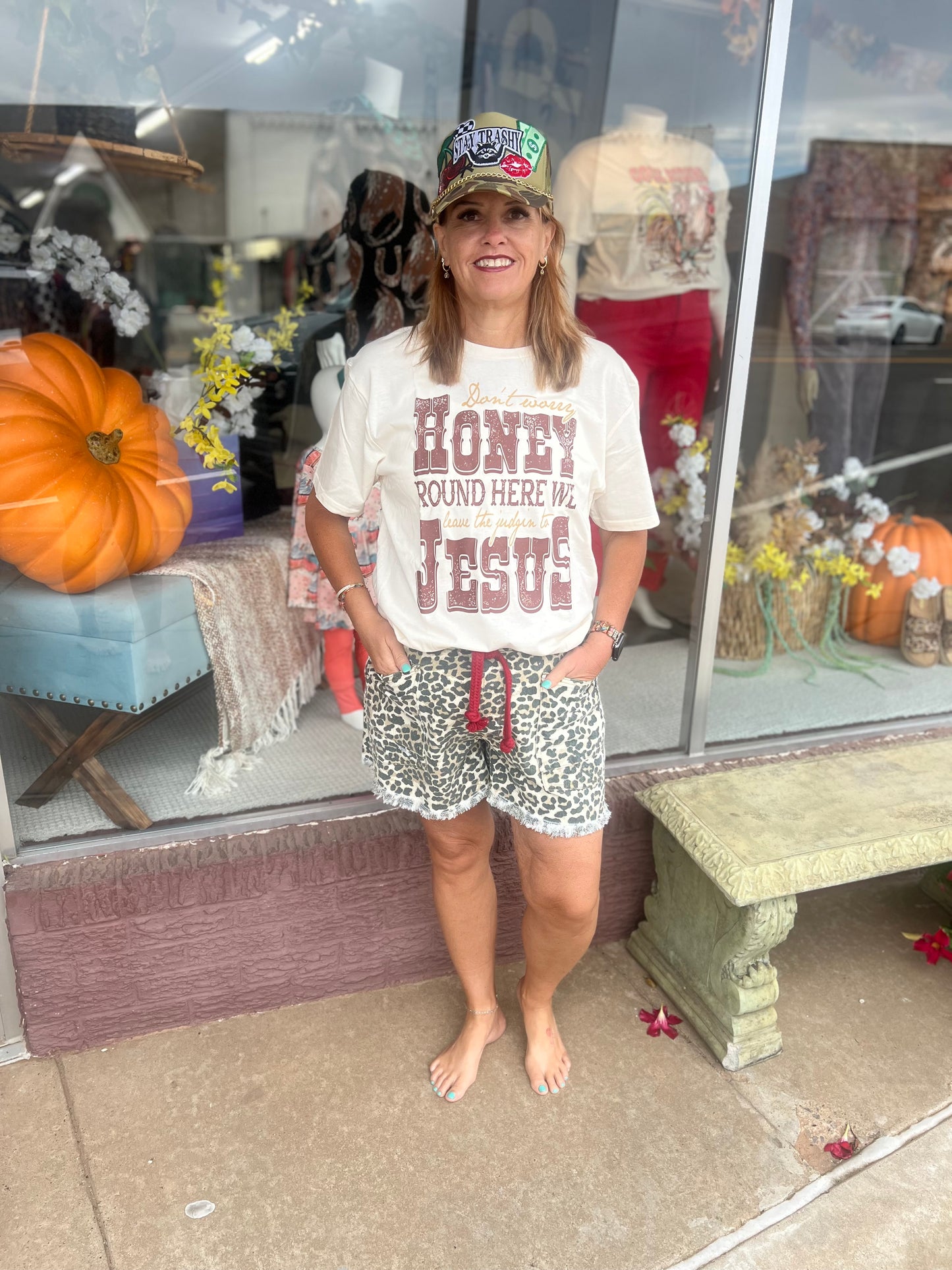 We Leave the Judging to Jesus Graphic Tee