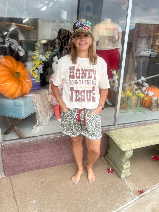 We Leave the Judging to Jesus Graphic Tee