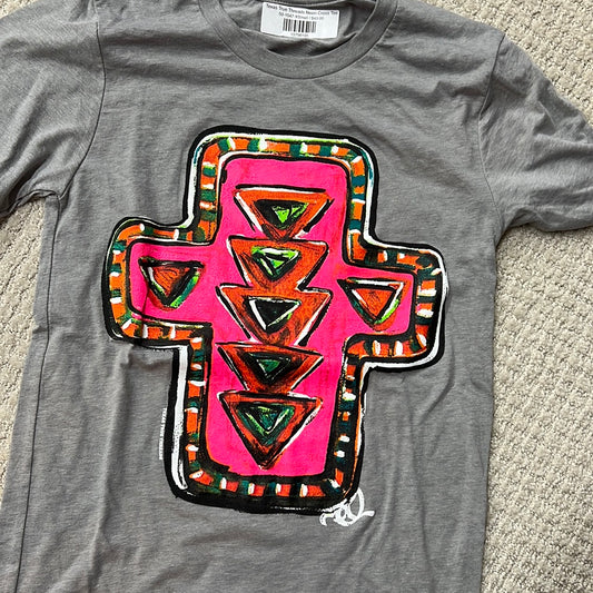 Texas True Threads Neon Cross Tee