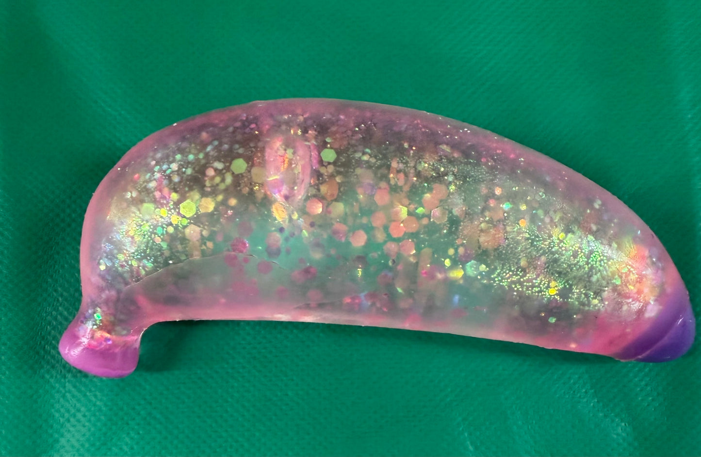 Glitter Banana Squishy