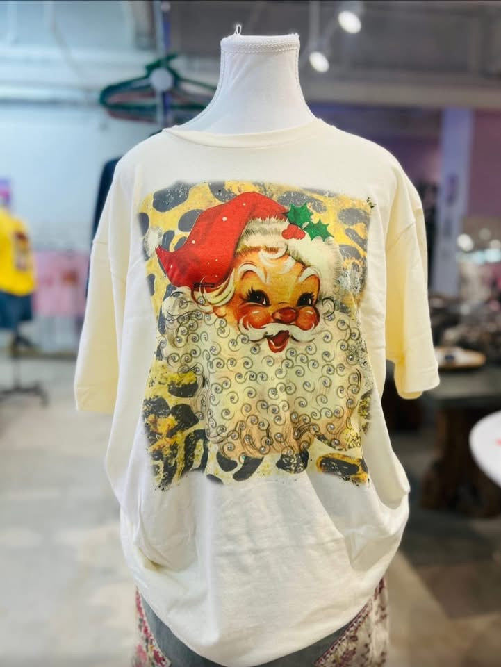 Raisin' Arrows Bling Santa Tee