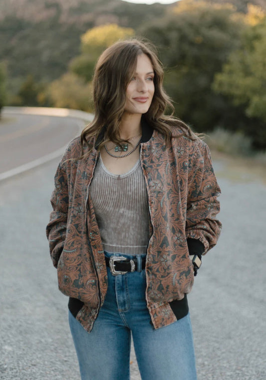 Sterling Kreek Keep It Western Bomber Jacket