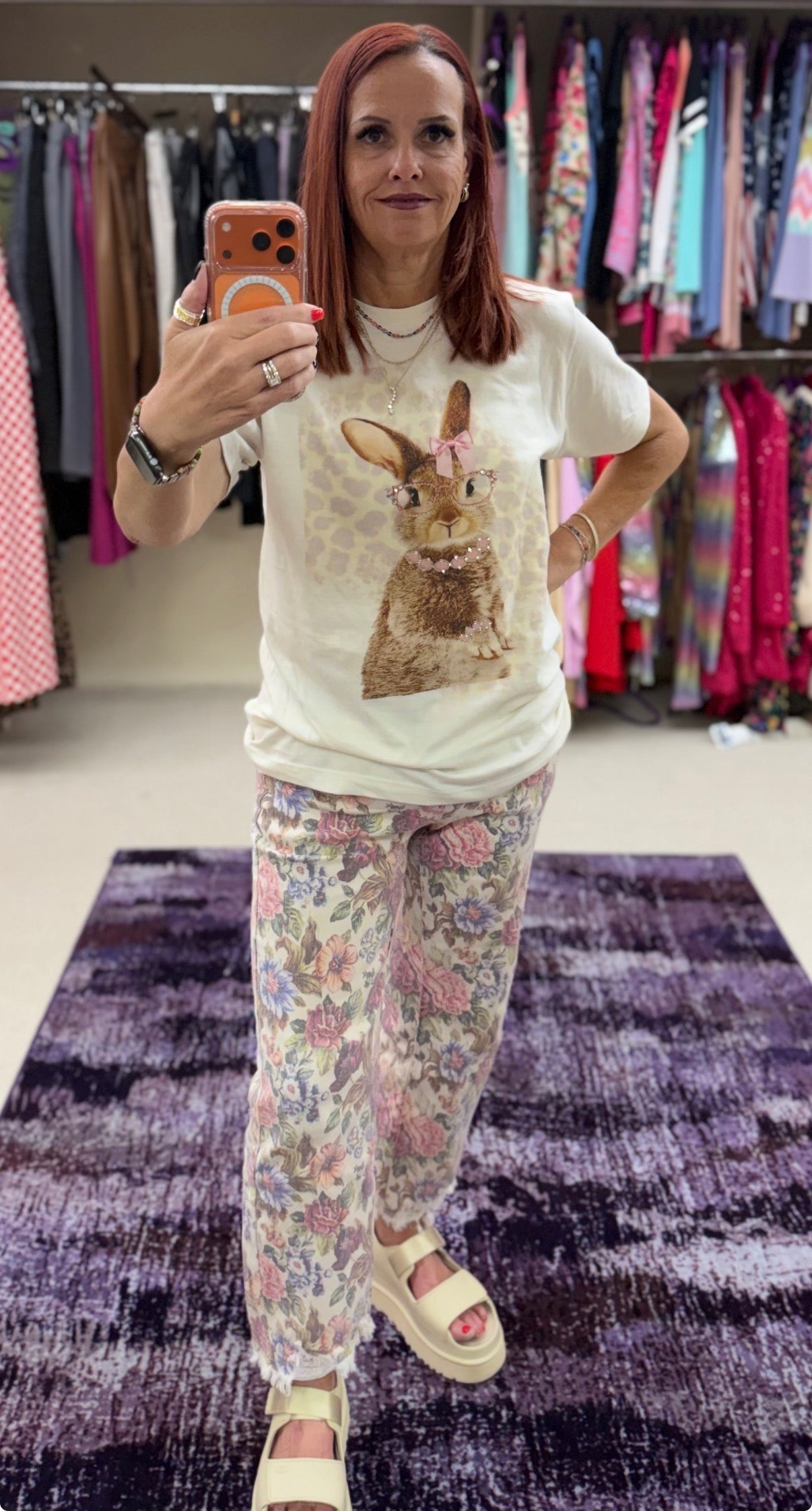 Raisin Arrows Bling Bunny T