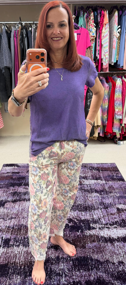 Sterling Kreek Vintage Floral Jeans