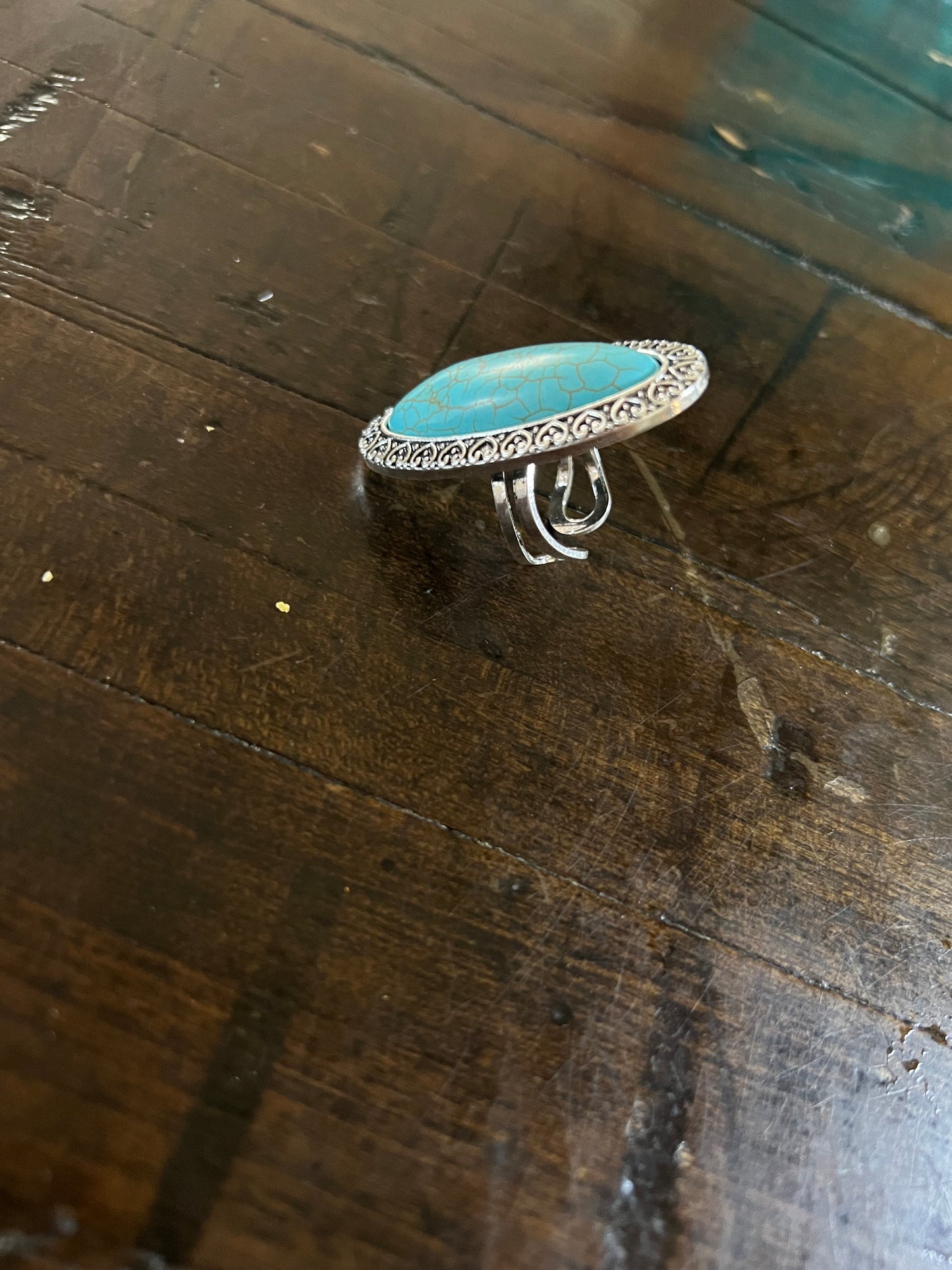 Sterling Kreek- Turquoise Ring