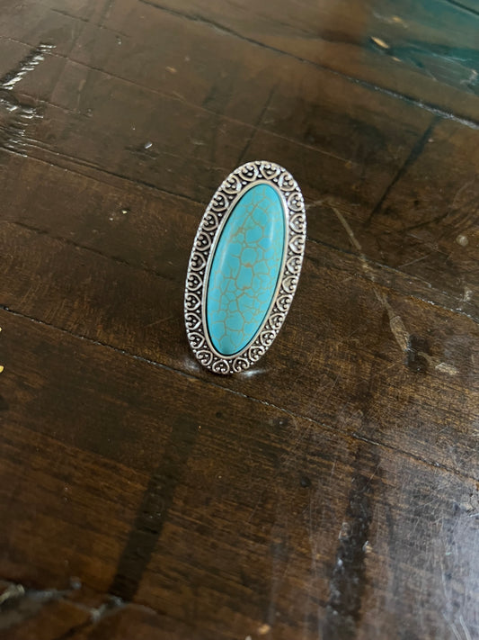 Sterling Kreek- Turquoise Ring