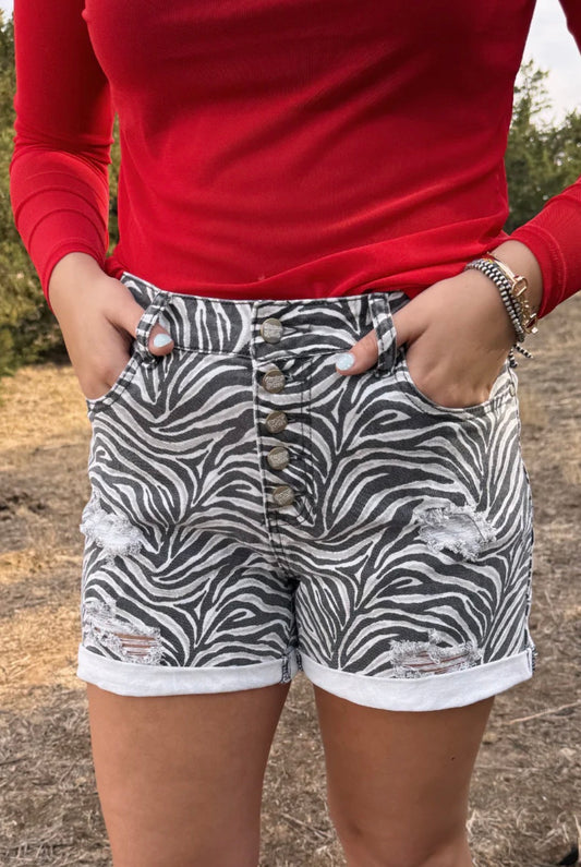 Sterling Kreek Tennessee Walking Shorts ZEBRA