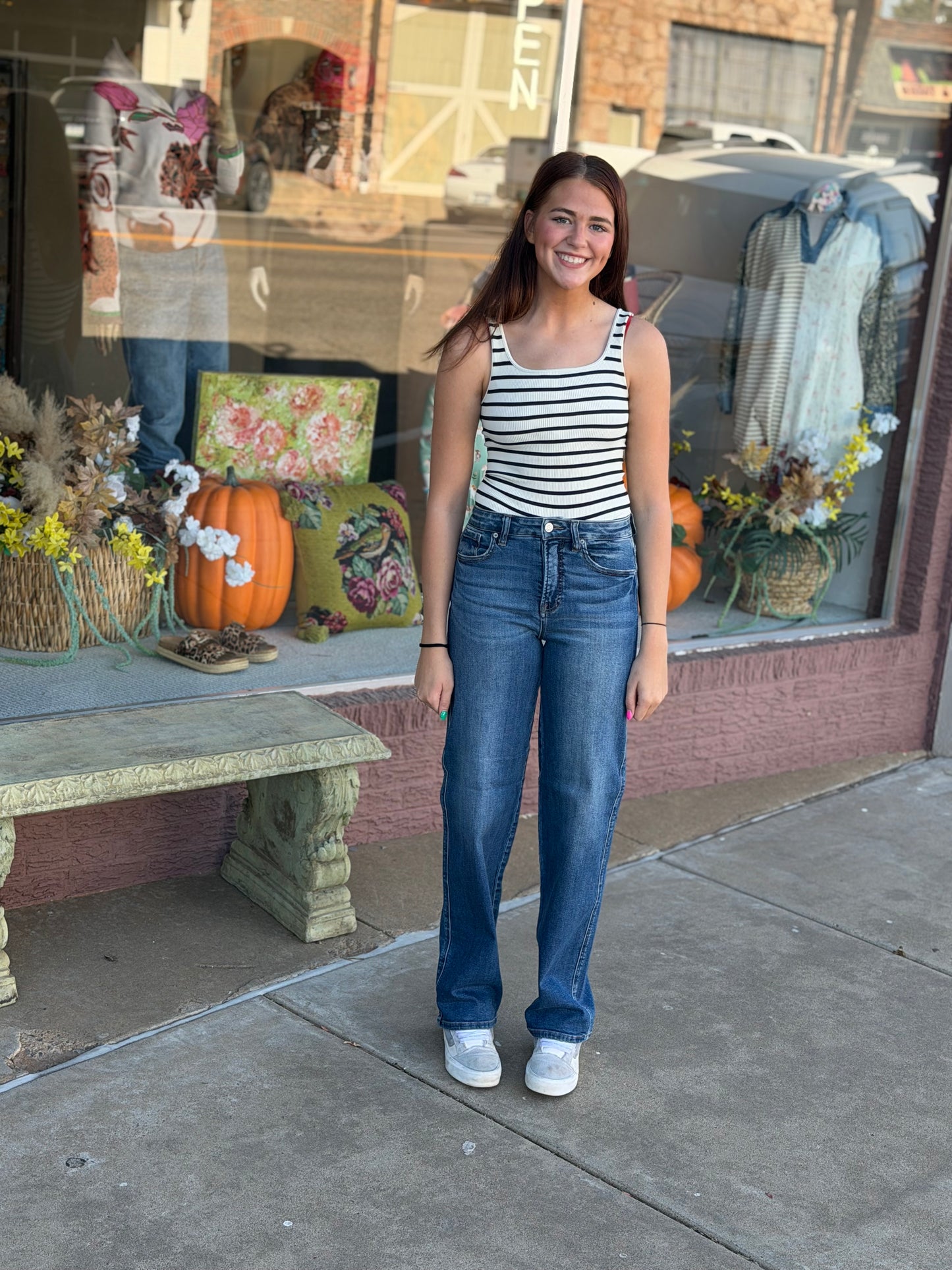 Risen Non-Distressed Dark Wash Jeans