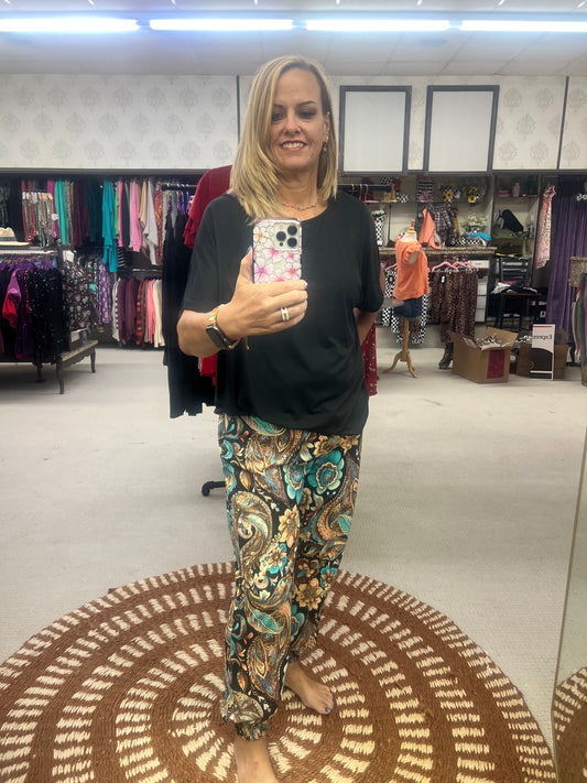 Sterling Kreek Oh My Paisley Joggers