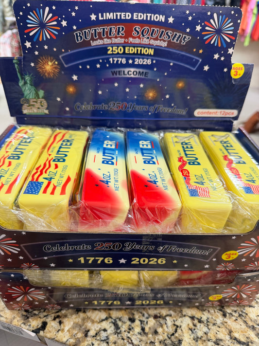 Patriotic Butter Squishy