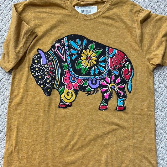 Texas True Threads Floral Buffalo Tee