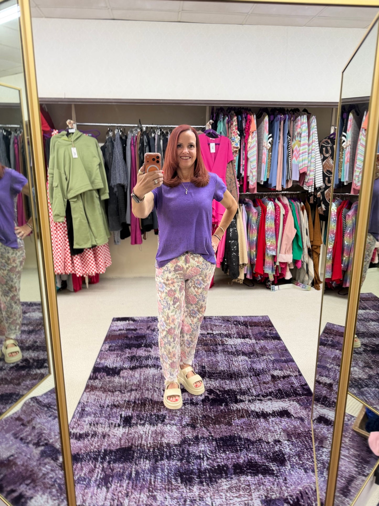 Sterling Kreek Vintage Floral Jeans