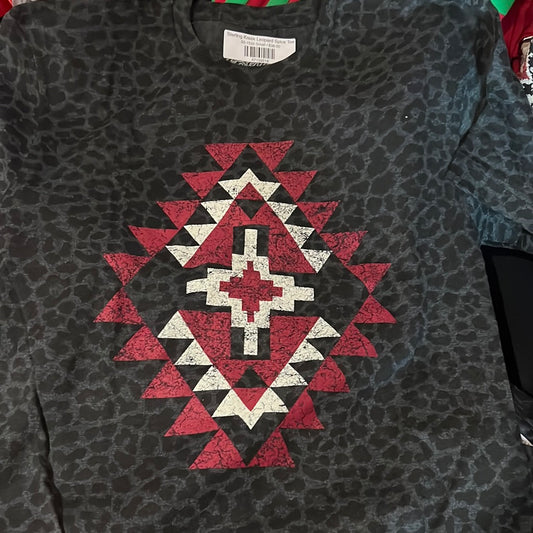 Sterling Kreek Leopard Spice Tee
