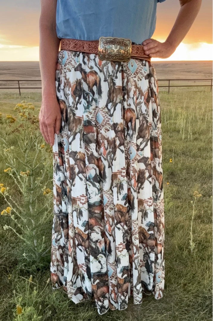 Open Range Maxi Skirt