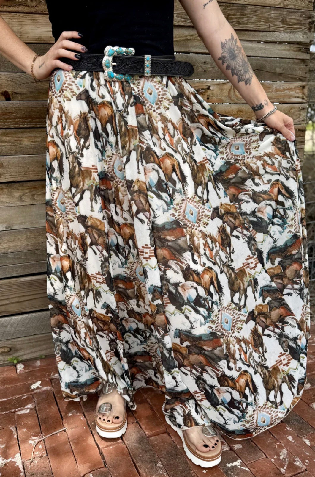 Open Range Maxi Skirt