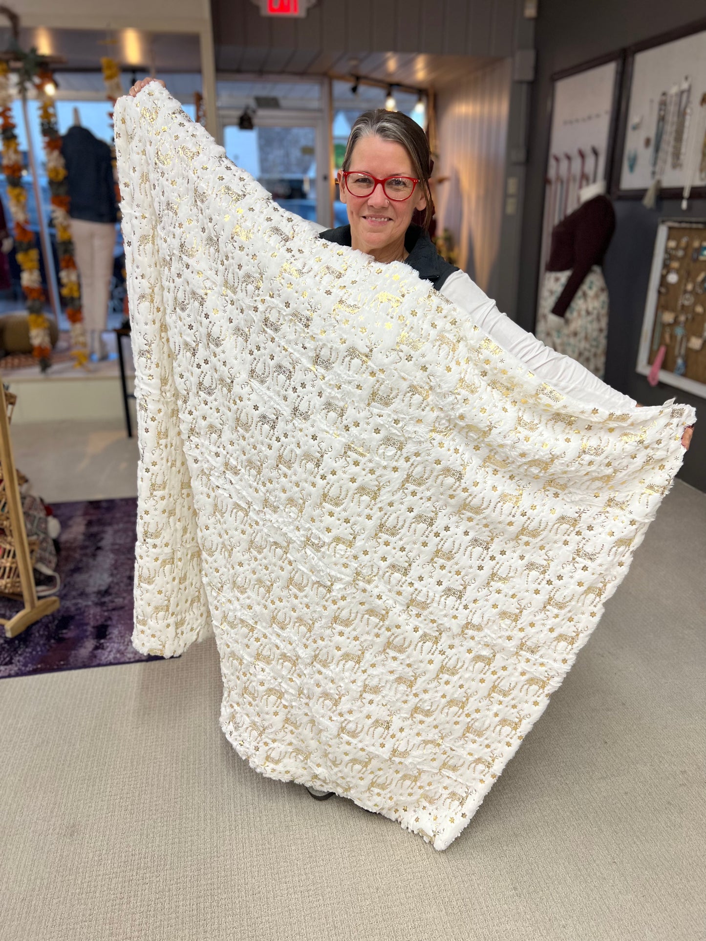 Beauty Stash Cozy Blanket Collection
