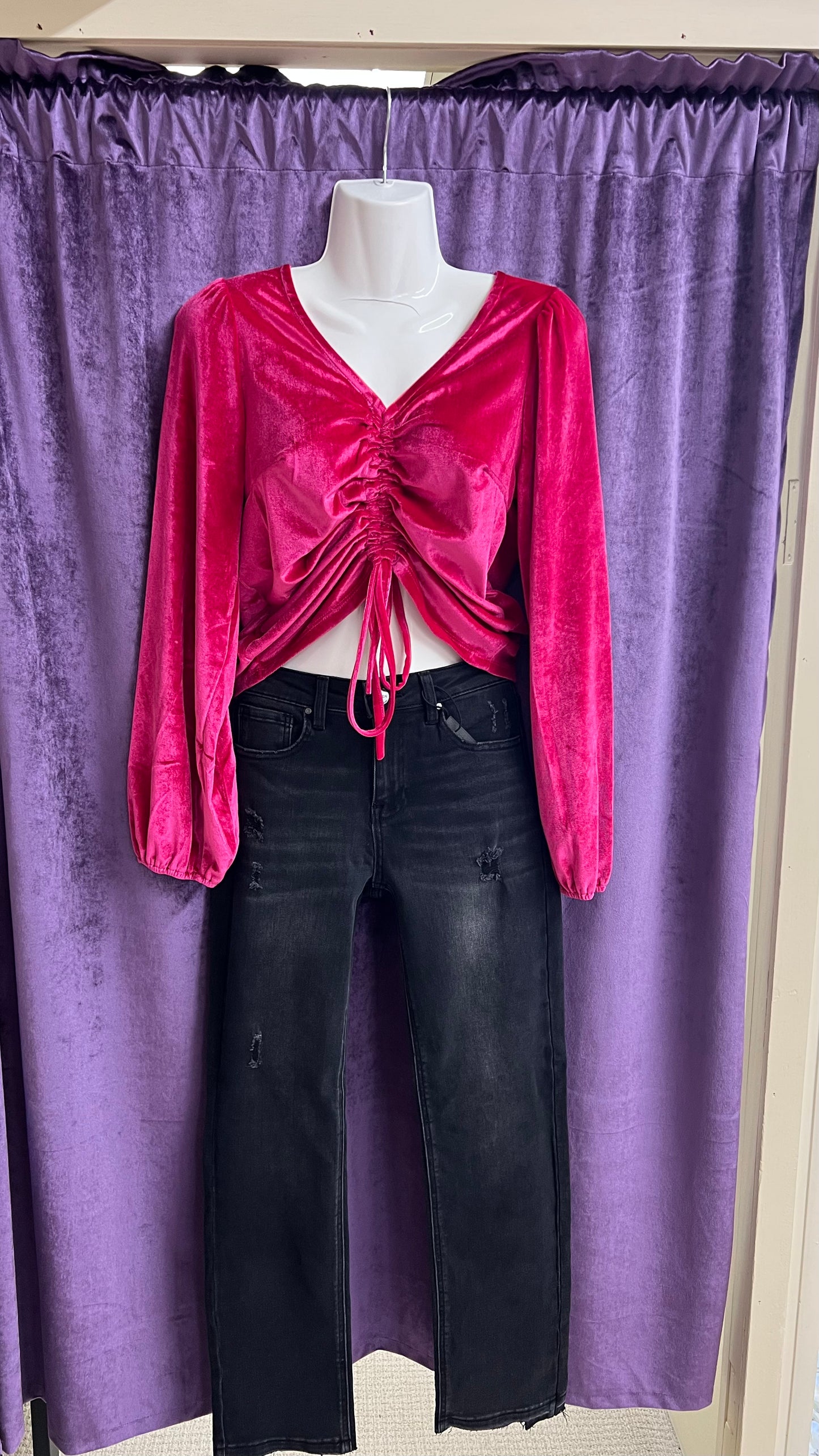 Sterling Kreek Regular Texas Twist Velvet Top