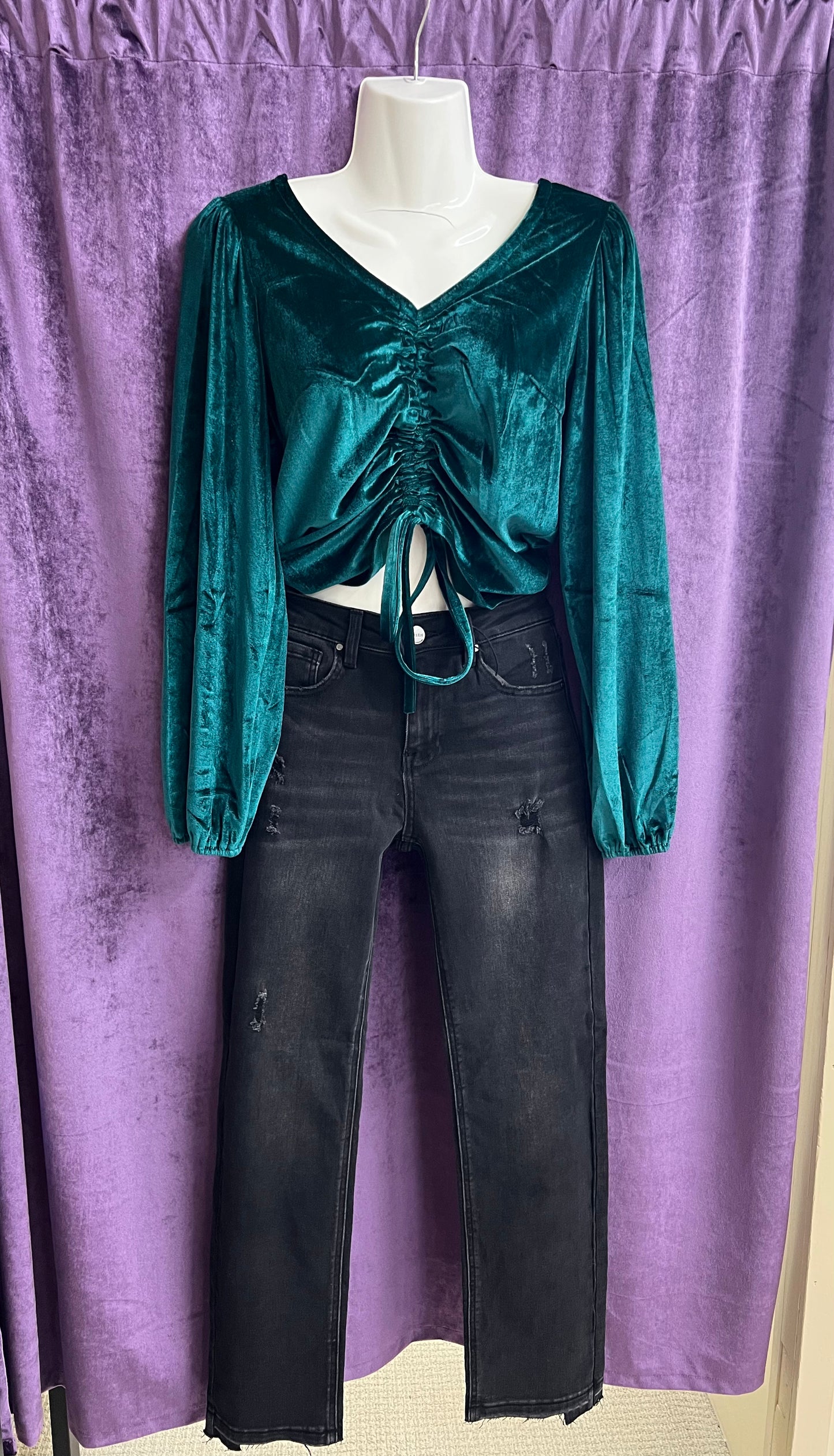 Sterling Kreek Regular Texas Twist Velvet Top