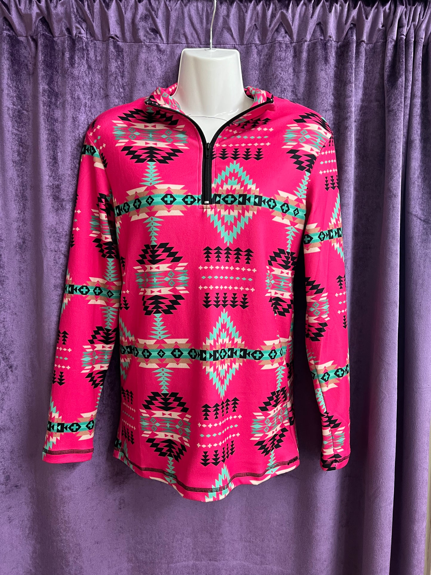 Regular & Curvy Sterling Kreek Half zip Pullover with Pockets
